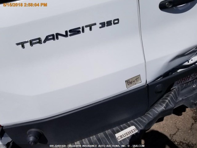 1FBZX2YM7JKA21069 - 2018 FORD TRANSIT T-350 WHITE photo 16
