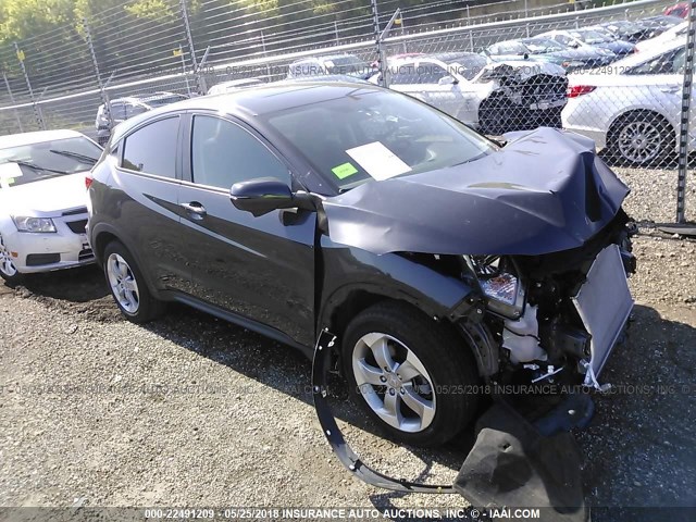 3CZRU6H57HG705796 - 2017 HONDA HR-V EX BLACK photo 1