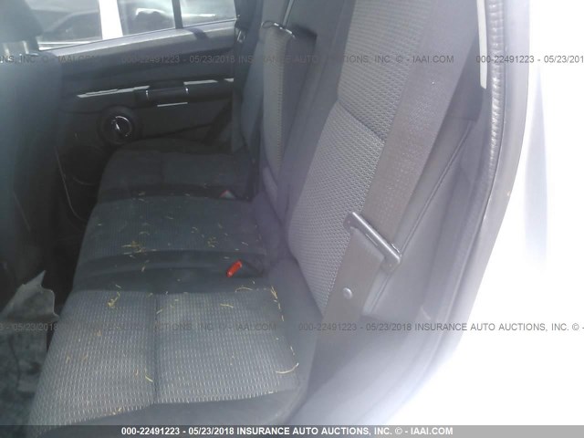 1J4RH4GK5AC140960 - 2010 JEEP COMMANDER SPORT ვერცხლისფერი ფოტო 8