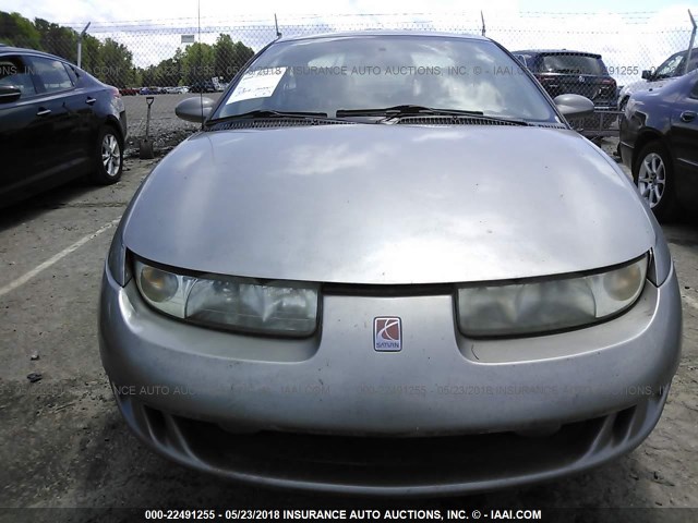 1G8ZG1276WZ159509 - 1998 SATURN SC2 GRAY photo 6