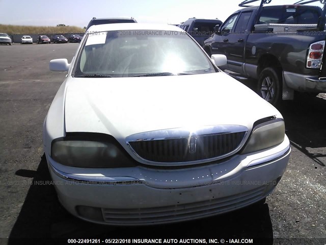 1LNHM86S14Y613374 - 2004 LINCOLN LS 白色 照片 6