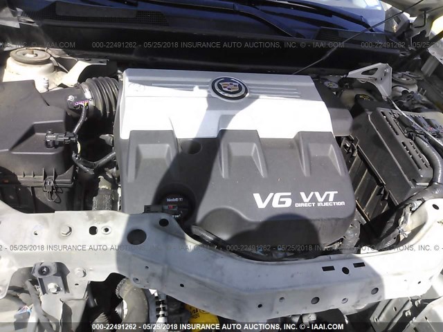 3GYFNBEY0AS634516 - 2010 CADILLAC SRX PERFORMANCE COLLECTION Сұр фото 10