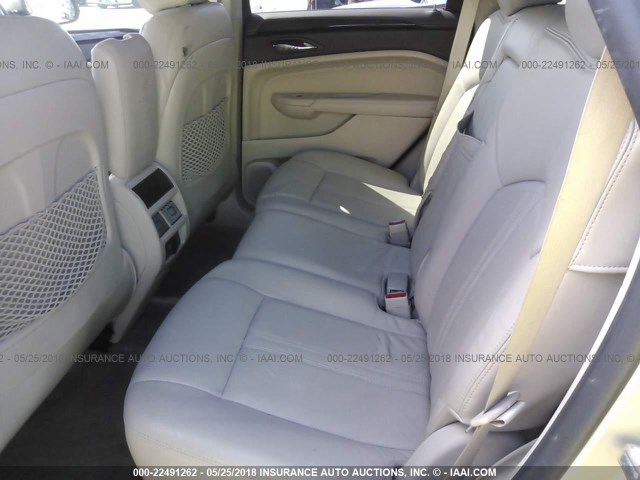 3GYFNBEY0AS634516 - 2010 CADILLAC SRX PERFORMANCE COLLECTION Сұр фото 8
