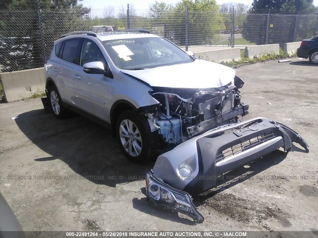 2T3DFREV0FW366683 - 2015 TOYOTA RAV4 LIMITED SILVER photo 1