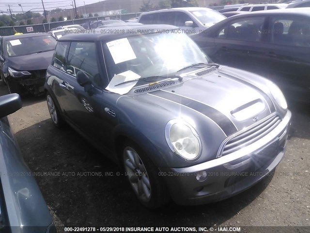 WMWRE33473TD68378 - 2003 MINI COOPER S GRAY photo 1