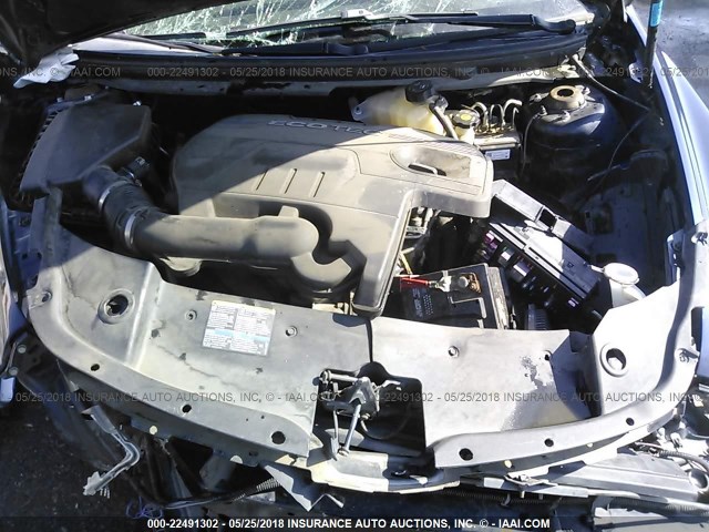 1G1ZG57B48F243853 - 2008 CHEVROLET MALIBU LS أزرق صورة 10