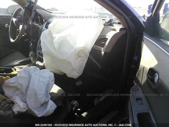 1G1ZG57B48F243853 - 2008 CHEVROLET MALIBU LS أزرق صورة 5