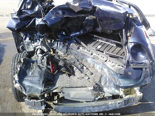 1G1ZG57B48F243853 - 2008 CHEVROLET MALIBU LS أزرق صورة 6