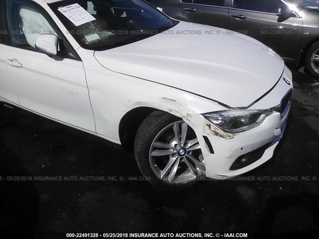 WBA8A9C50GK616837 - 2016 BMW 320 I WHITE photo 6