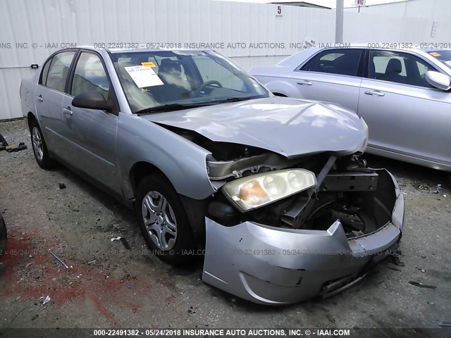 1G1ZS58F77F307026 - 2007 CHEVROLET MALIBU LS SILVER photo 1