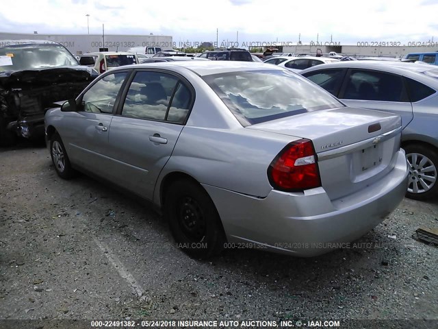 1G1ZS58F77F307026 - 2007 CHEVROLET MALIBU LS SILVER photo 3