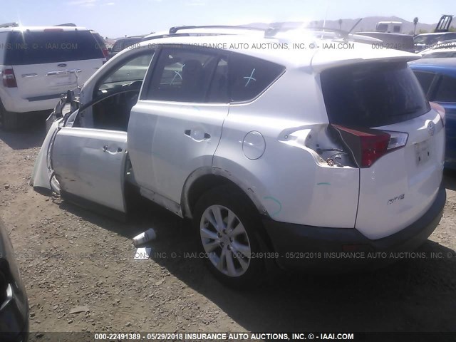 2T3DFREV5DW082575 - 2013 TOYOTA RAV4 LIMITED Ağ foto 3