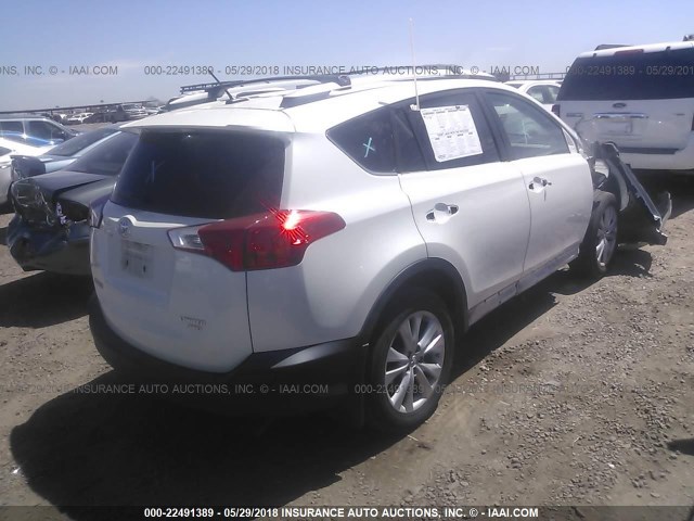 2T3DFREV5DW082575 - 2013 TOYOTA RAV4 LIMITED Ağ foto 4
