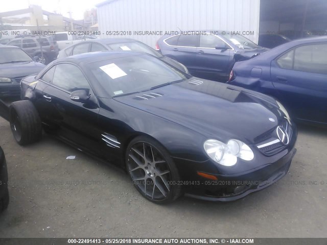 WDBSK75F73F040066 - 2003 MERCEDES-BENZ SL 500R BLACK photo 1