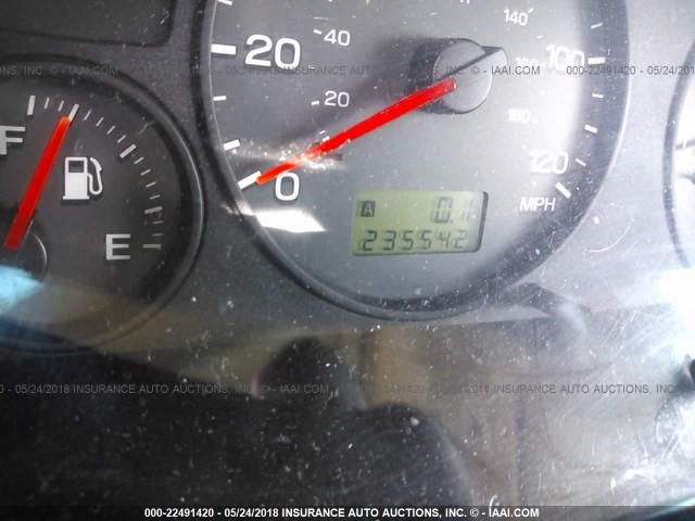 JF1SF65501H745595 - 2001 SUBARU FORESTER S RED photo 7