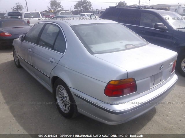 WBADE6327WBW62347 - 1998 BMW 540 I AUTOMATIC SILVER photo 3