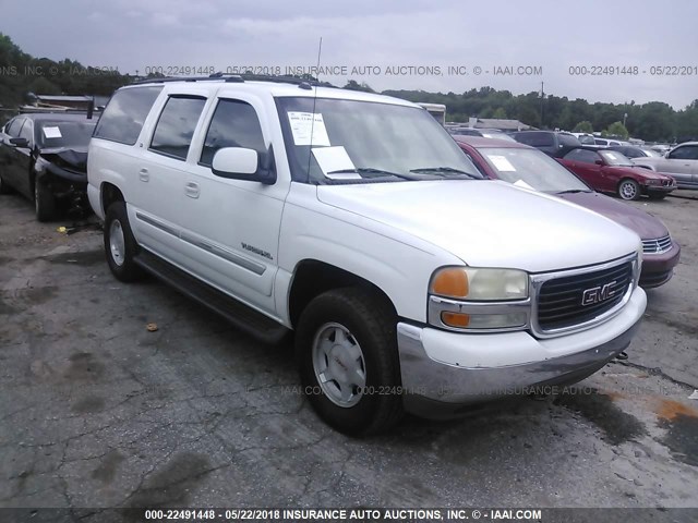 3GKFK16Z94G221389 - 2004 GMC YUKON XL K1500 WHITE photo 1