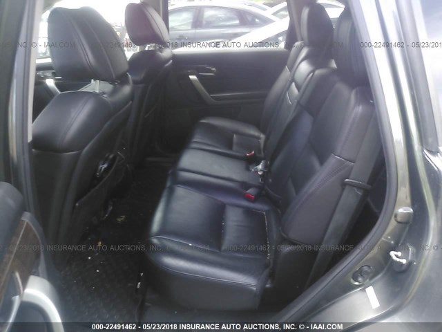 2HNYD2H43CH527101 - 2012 ACURA MDX TECHNOLOGY GRAY photo 8