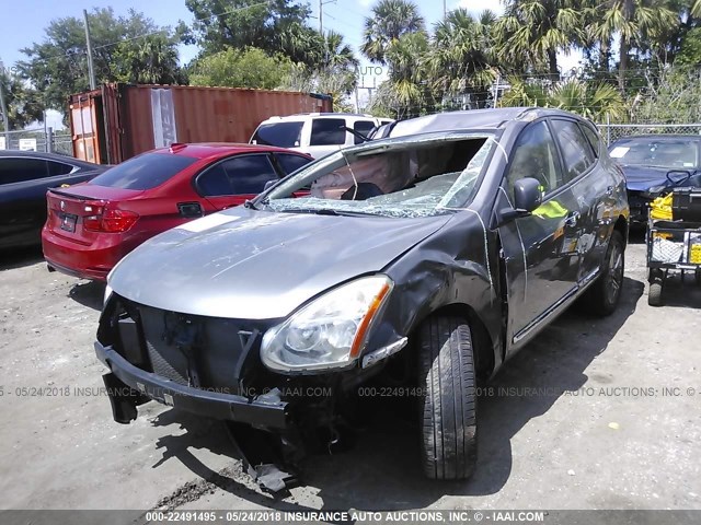 JN8AS5MT6BW153633 - 2011 NISSAN ROGUE S/SV/KROM GOLD photo 2