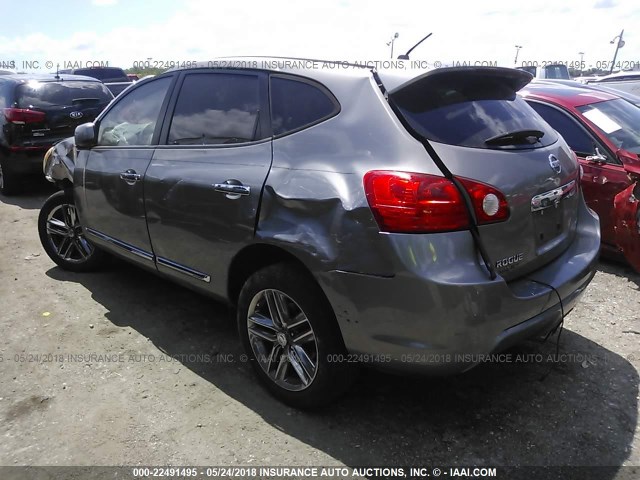 JN8AS5MT6BW153633 - 2011 NISSAN ROGUE S/SV/KROM GOLD photo 3