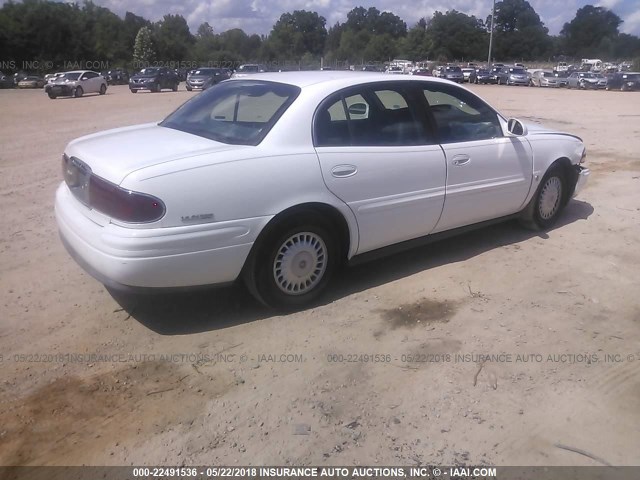 1G4HR54K7YU239028 - 2000 BUICK LESABRE LIMITED WHITE photo 4