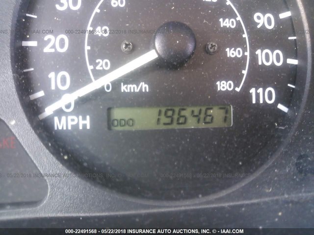 1NXBR12E2YZ347519 - 2000 TOYOTA COROLLA VE/CE/LE 蓝色 照片 7