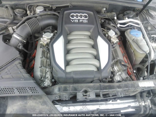 WAUVVAFR8BA044406 - 2011 AUDI S5 PRESTIGE 黑色 照片 10