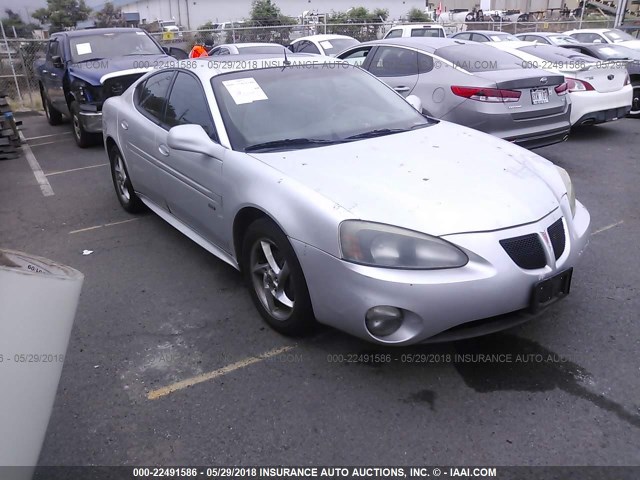 2G2WR544741339007 - 2004 PONTIAC GRAND PRIX GTP SILVER photo 1