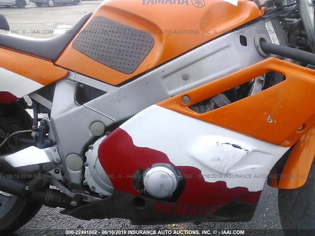 JYA3UUC06NA007245 - 1992 YAMAHA FZR600 R ORANGE photo 8