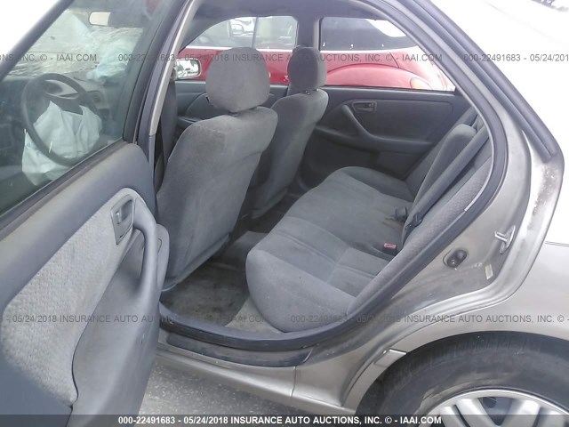4T1BG22K21U032453 - 2001 TOYOTA CAMRY CE/LE/XLE 棕色 照片 8