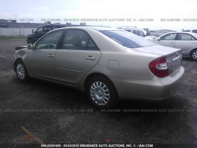 4T1BE32K44U894010 - 2004 TOYOTA CAMRY LE/XLE/SE 棕色 照片 3