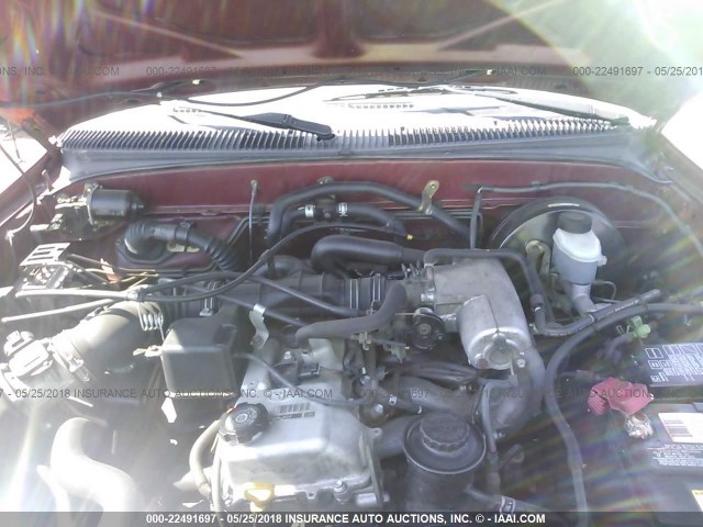 5TEVL52N43Z236268 - 2003 TOYOTA TACOMA XTRACAB RED photo 10