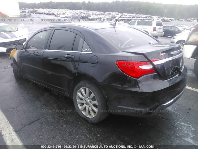 1C3CCBBB4DN545968 - 2013 CHRYSLER 200 TOURING BLACK photo 3