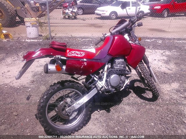 JH2RD0610TM300069 - 1996 HONDA XR650 L RED photo 4