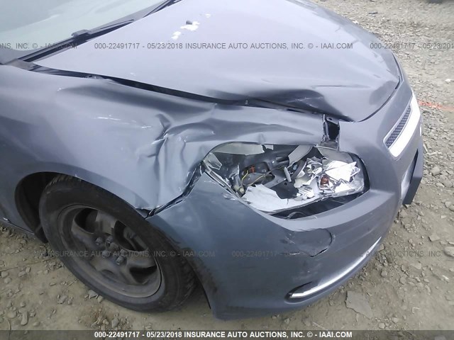 1G1ZG57BX8F172030 - 2008 CHEVROLET MALIBU LS GRAY photo 6