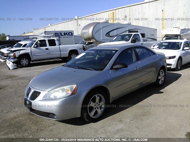 1G2ZF58B174270516 - 2007 PONTIAC G6 VALUE LEADER/BASE SILVER photo 2