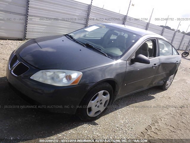 1G2ZF58B474209595 - 2007 PONTIAC G6 VALUE LEADER/BASE GRAY photo 2