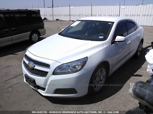 1G11C5SAXDF347250 - 2013 CHEVROLET MALIBU 1LT 白色 照片 2