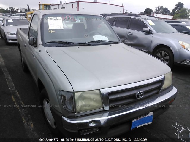 4TANL42N0WZ004207 - 1998 TOYOTA TACOMA Champagne photo 1