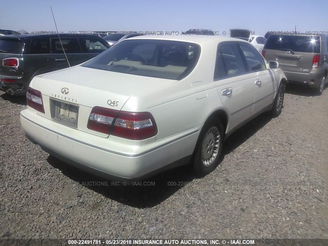 JNKBY31AXVM301609 - 1997 INFINITI Q45 T WHITE photo 4