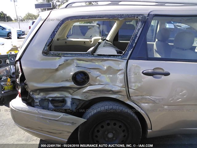 1FAHP36N55W157634 - 2005 FORD FOCUS ZXW TAN photo 6