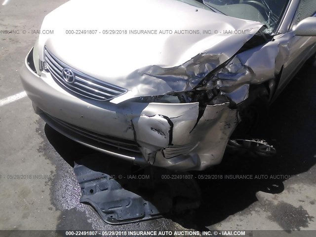 4T1BE32K35U413326 - 2005 TOYOTA CAMRY LE/XLE/SE 金色 照片 6