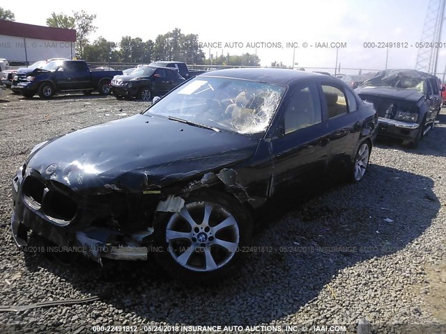 WBANB53507CP03916 - 2007 BMW 550 I BLUE photo 6