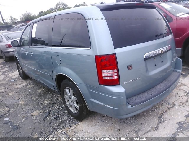 2A4RR2D19AR391890 - 2010 CHRYSLER TOWN & COUNTRY LX Light Blue photo 3