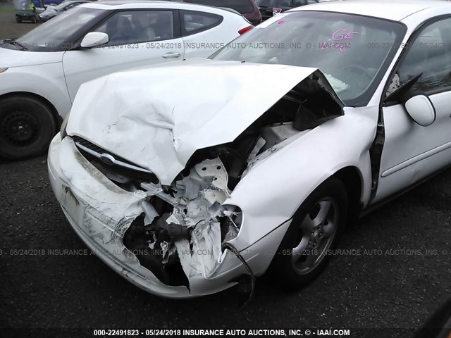 1FAFP55253G189324 - 2003 FORD TAURUS SES WHITE photo 6