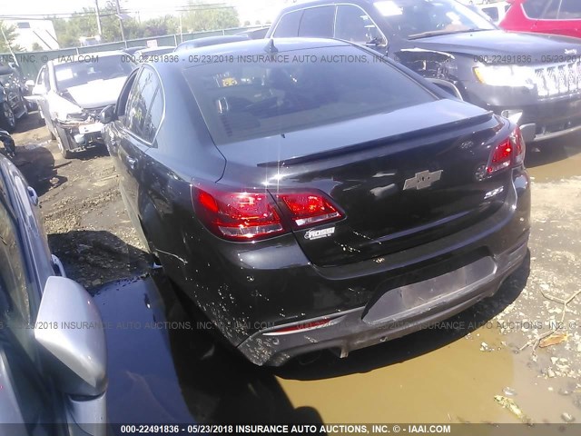 6G3F15RW3EL933055 - 2014 CHEVROLET SS BLACK photo 3