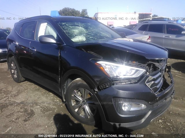 5XYZU3LB8GG367095 - 2016 HYUNDAI SANTA FE SPORT  GRAY photo 1