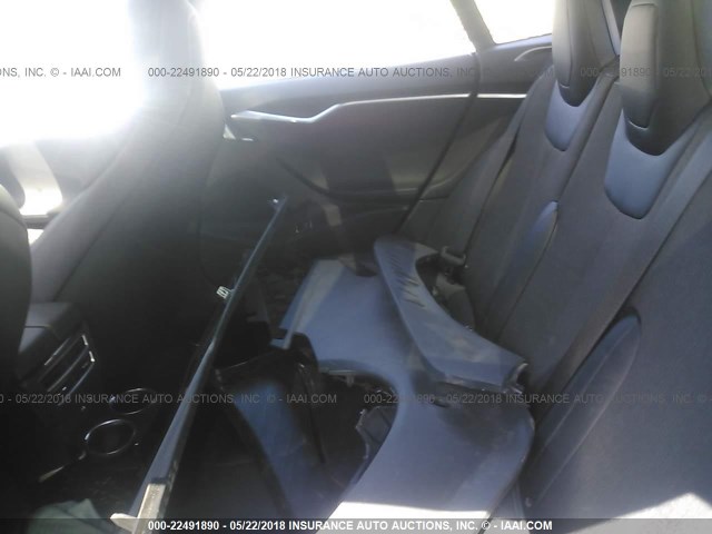 5YJSA1E26HF196500 - 2017 TESLA MODEL S 黑色 照片 8