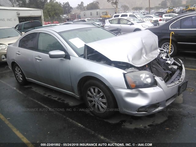 4A32B2FF9BE020034 - 2011 MITSUBISHI GALANT FE SILVER photo 1