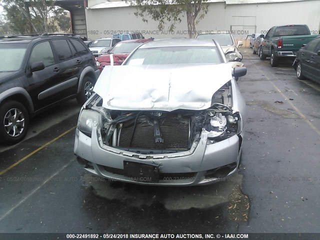 4A32B2FF9BE020034 - 2011 MITSUBISHI GALANT FE SILVER photo 6